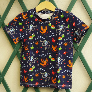 Tee-shirt manches courtes garçon Omar le homard
