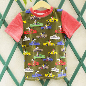 Tee-shirt course de voitures