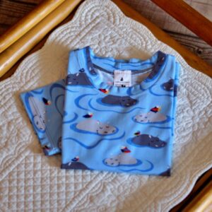 Tee-shirt enfant hippopotame