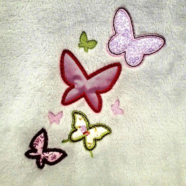 Motif appliqué papillon