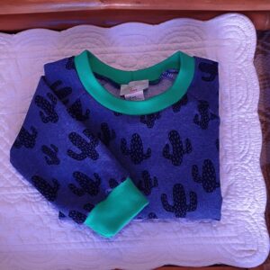 Sweat-shirt cactus taille 3 ans