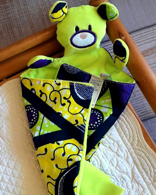 Compagnon ourson vert.