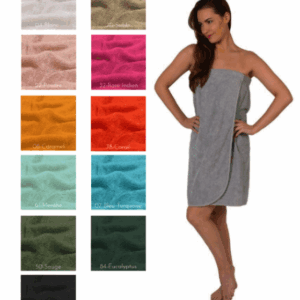 Paréo en éponge 100% coton – Taille unique et personnalisable