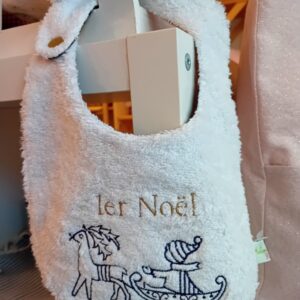 Bavoir bébé premier Noël