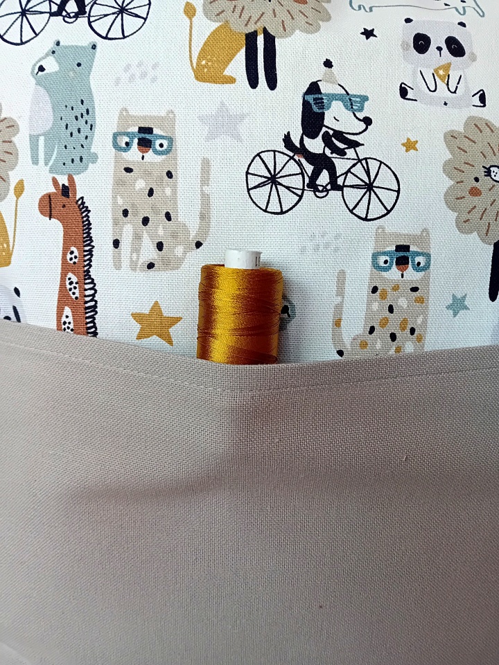 Coussin enfant, personnalisation or